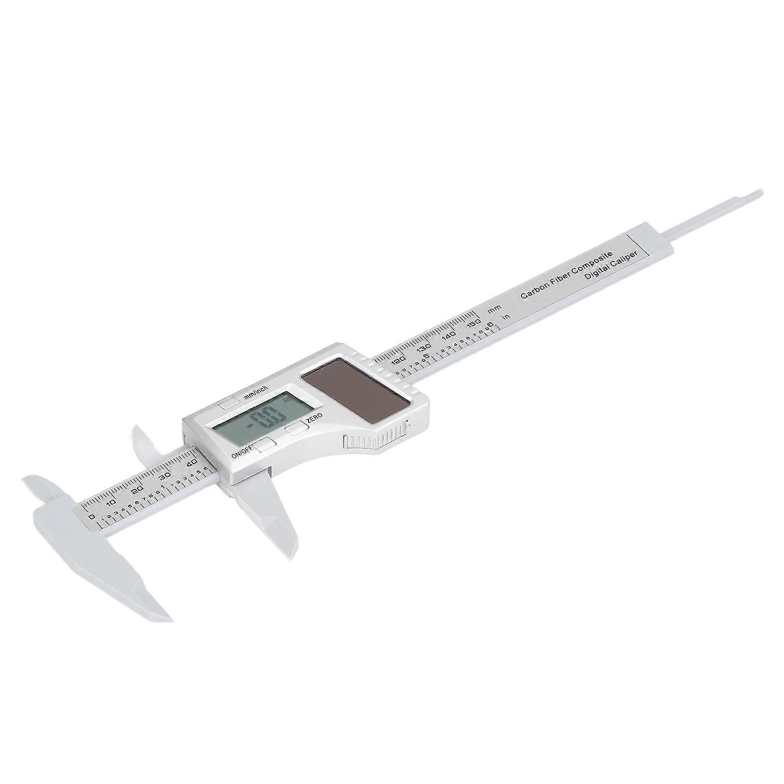 Electronic Digital Display Solar Plastic Caliper 0-150mm for Engineering Surveying Angle Measurement
