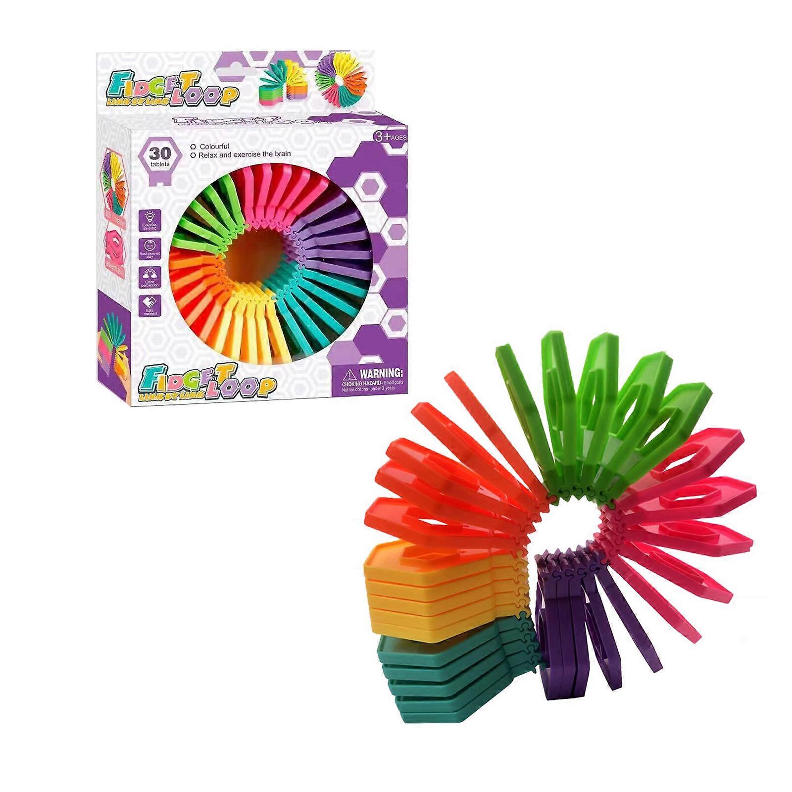 Vinger Sensorisch Speelgoed Plastic Veelkleurig Fidget en Sensorisch Speelgoed Decompressie speelgoed-40% korting