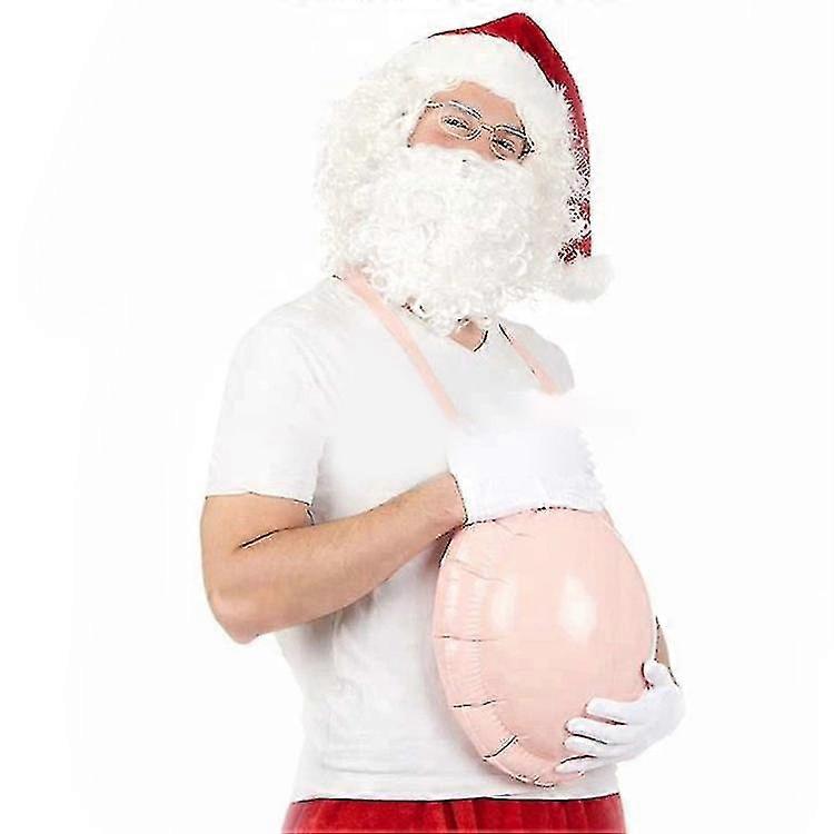 Uppblåsbar mage konstmage jultomtemage