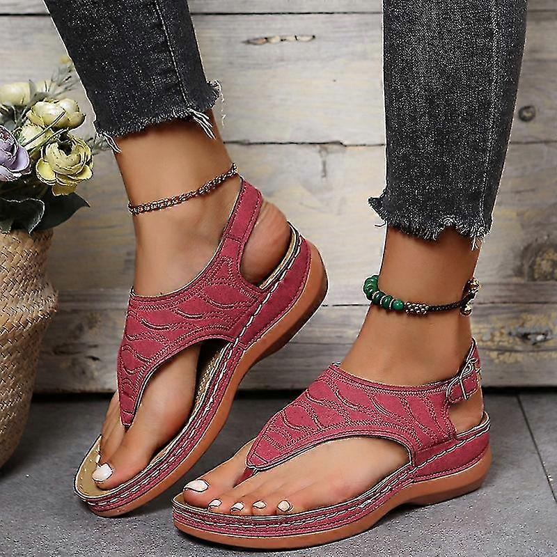Women's Comfortable Orthopedic Sandals,orthopedic Sandals, Flat
