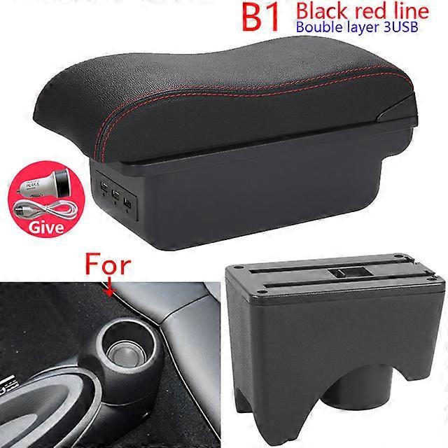 For MINI Cooper Armrest Box For MINI Cooper R50 R52 R53 R56 R57 R58 F55 F56 F57 Countryman R60 F60 Car Armrest Curved Surface