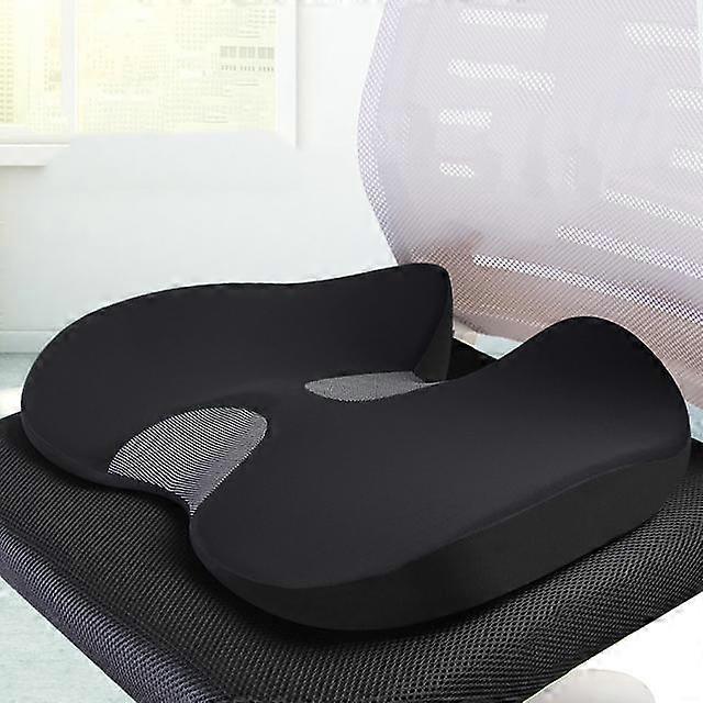Cushion Non-Slip Orthopedic Memory Foam Cushion for Tailbone Sciatica Back Pain Relief Comfort Office Chair Car Seat