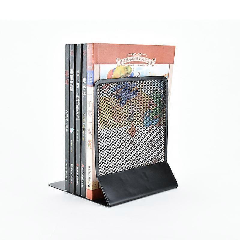 メッシュブックエンド - グラファイト (2パック)