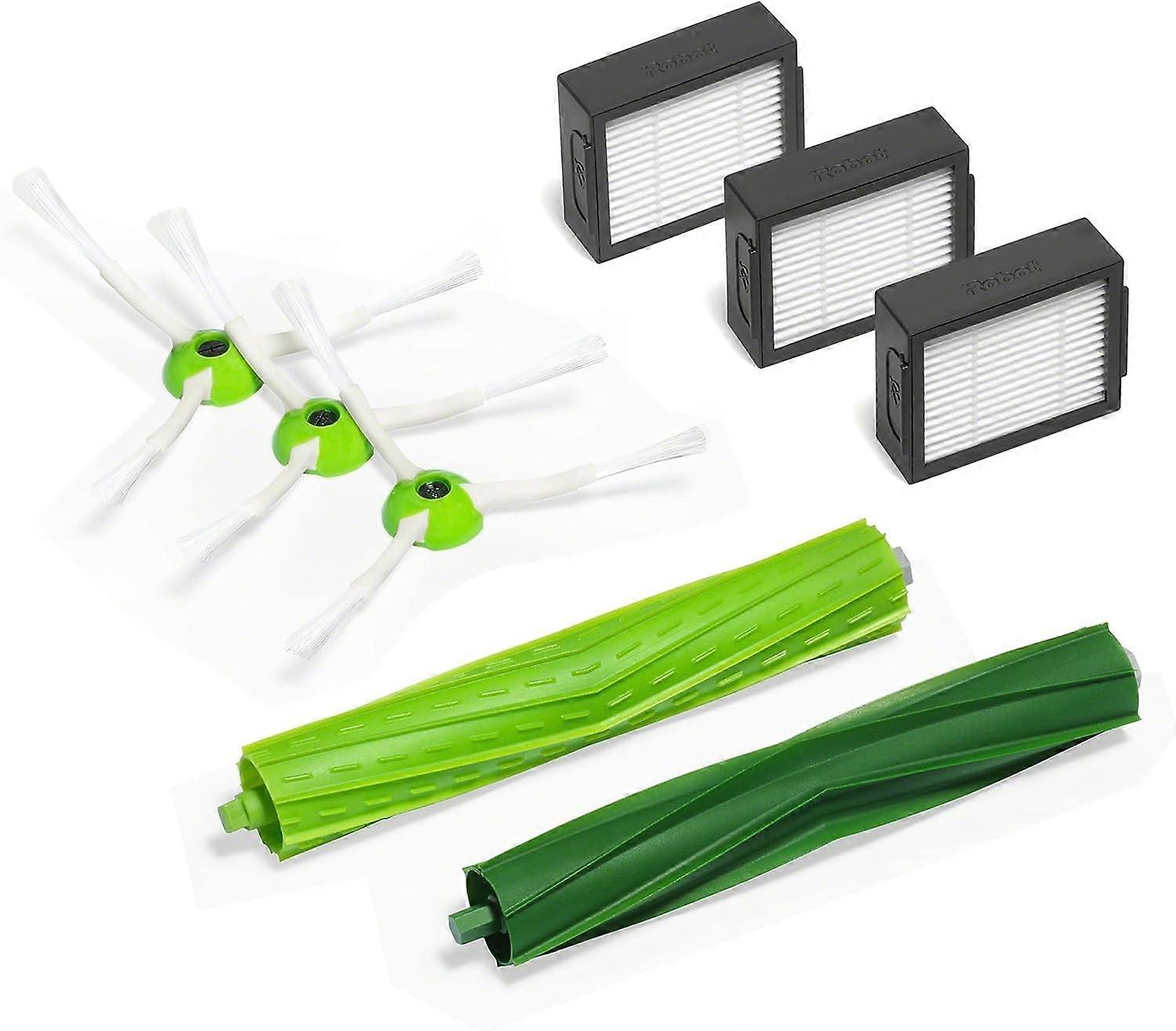 Maintenance kit for e and i series - 3 side brushes - 3 High efficiency filters - 1 Pair of Anti-tangle Silicone extraction brushes