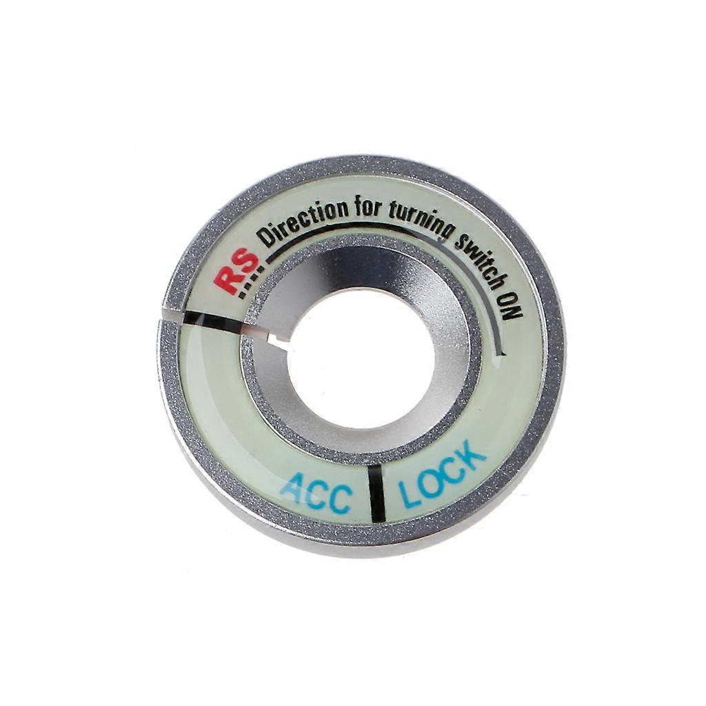 Car Luminous Ignition for Key Hole Ring Switch Decor Sticker