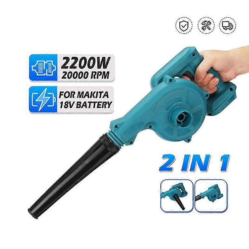 2200W Cordless Electric Blower Handheld Suction Leaf Computer Dust Collector Dust Clean Power Tool For Makita 18V Battery