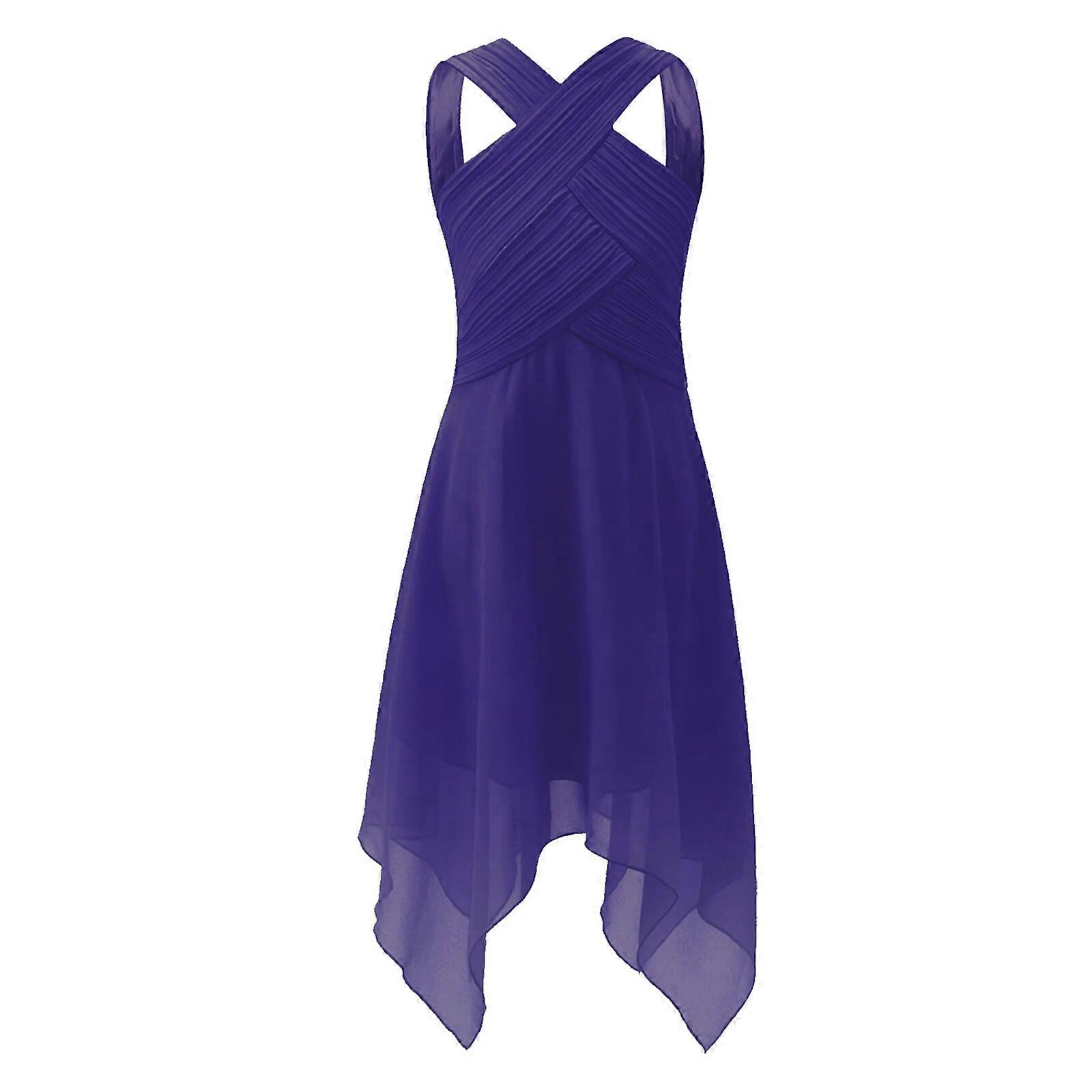 أنيقة الفتيات الشيفون اللباس الاطفال بلا أكمام الباليه غنائية قاعة الرقص ازياء المساء القربان المقدس حفلة عيد ميلاد