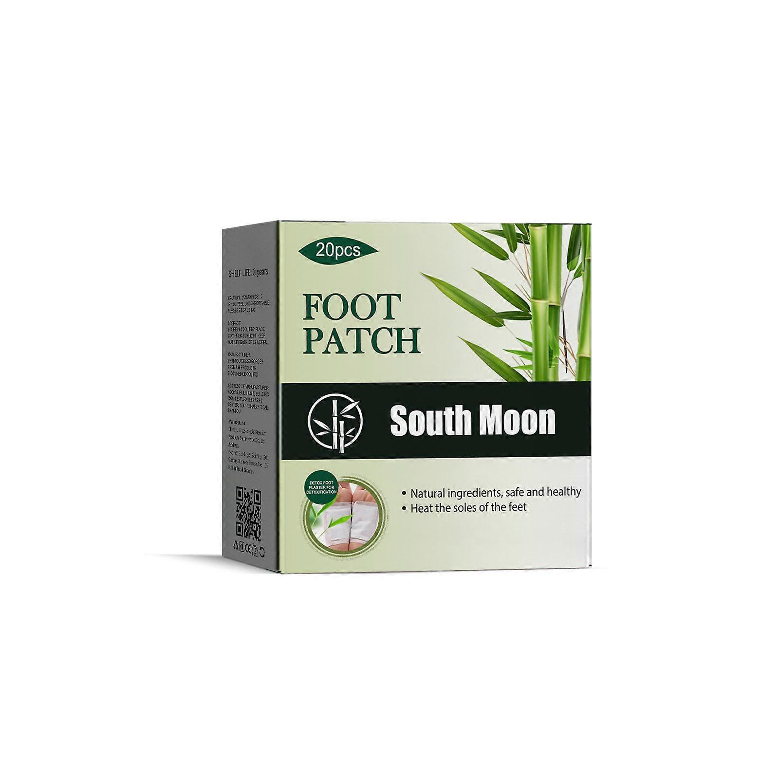 40PCS Natural Bamboo Charcoal Foot Patch Foot Patch