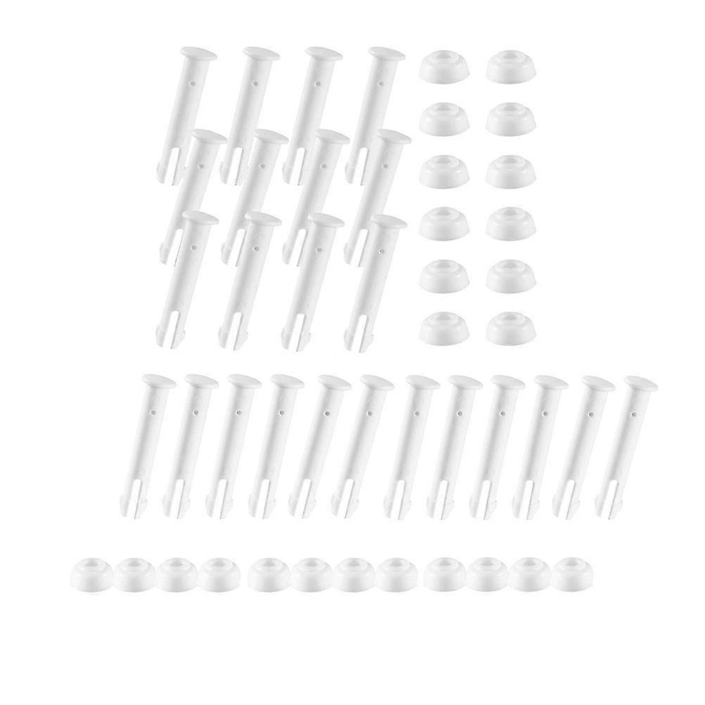24pcs Pool Connector Pin with Plastic Pin Connecting Pin Swimming Pool Parts
