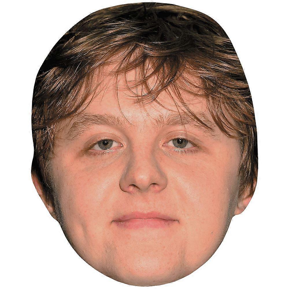 Lewis Capaldi (Smile) Celebrity Mask, Flat Card Face