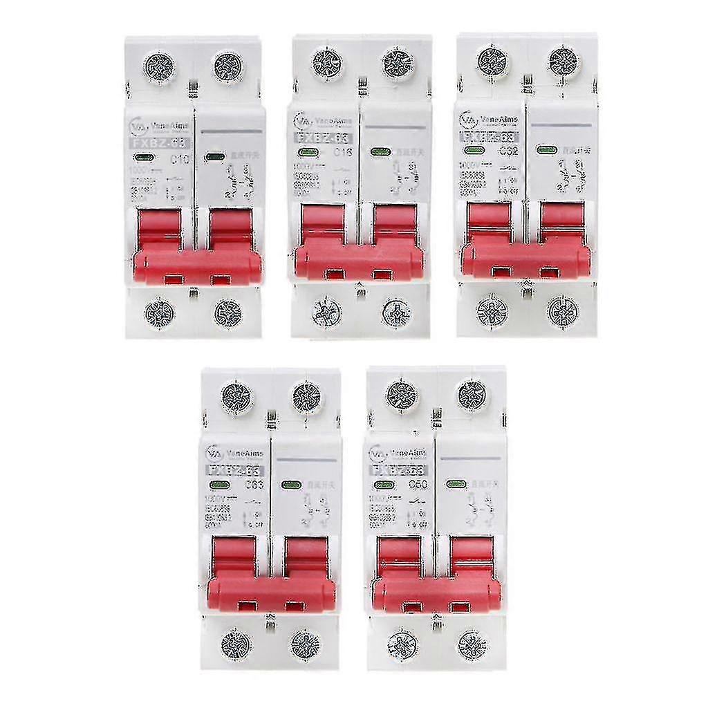 Air Switch 2p Circuit Breaker 10a/16a/20a/25a/32a Dc Pv