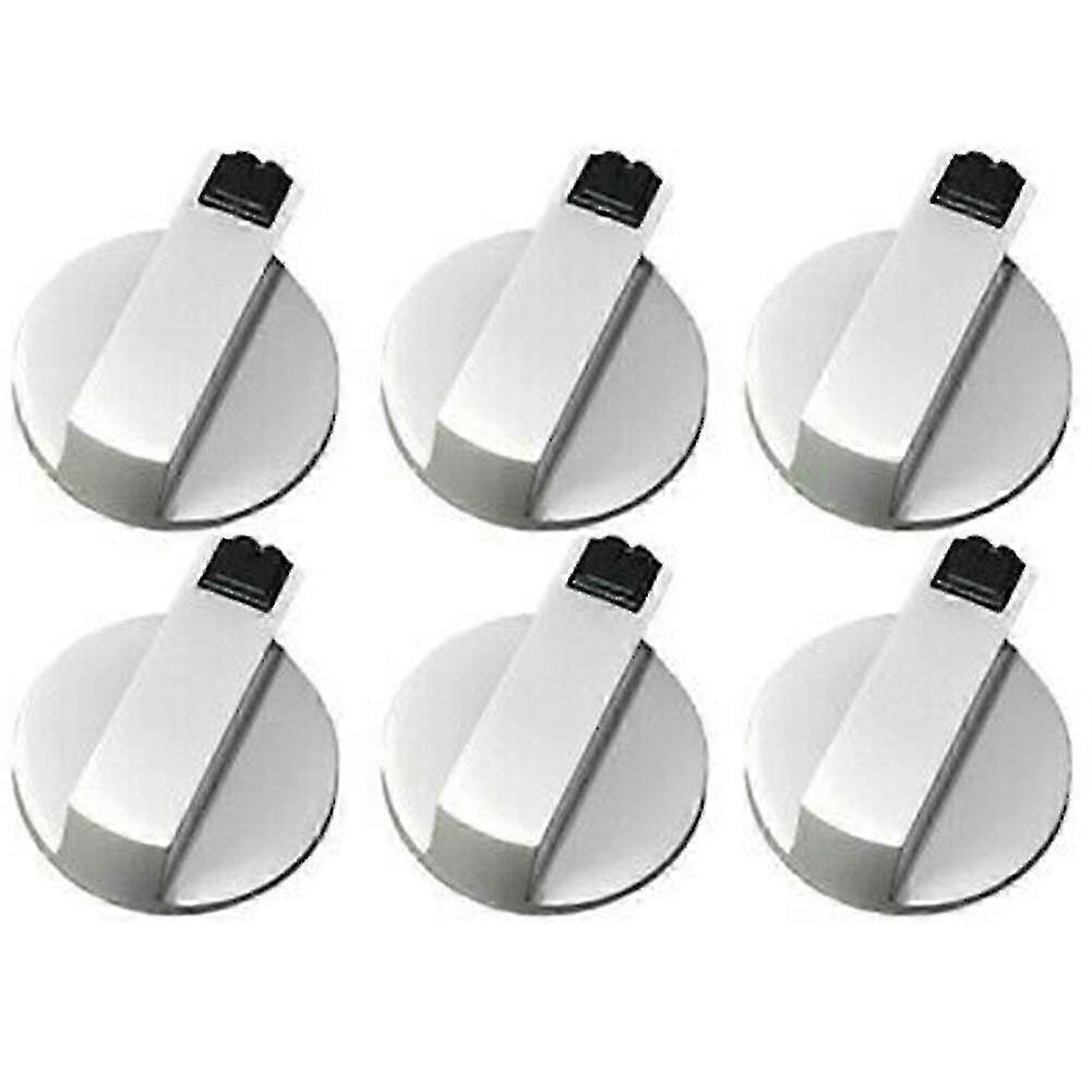 6pcs Universal Rotary Knobs Switch Control Gas Hob Cooktop Handle For Stove Burner Oven Cookware Part Kitchen Accessories 6mm