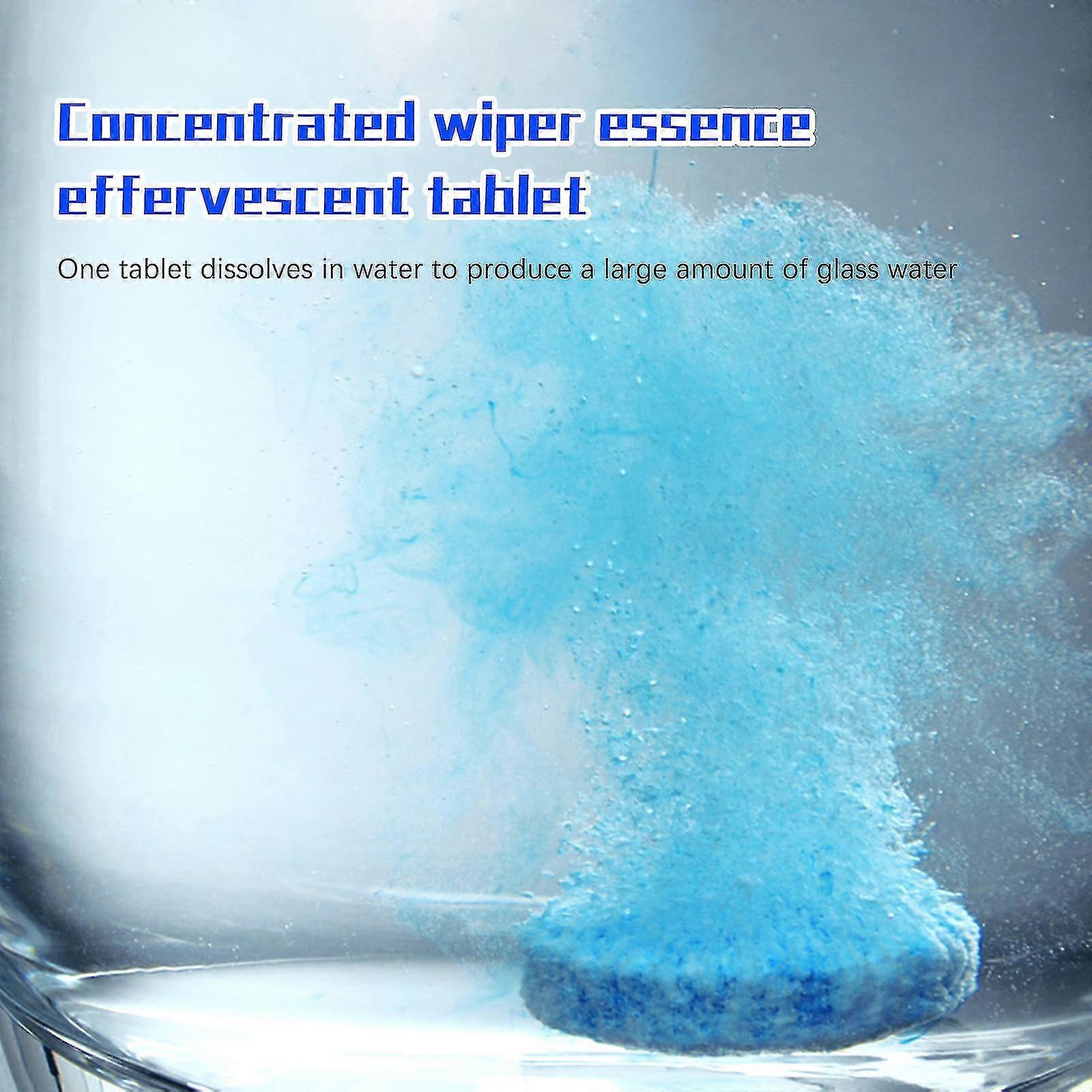 100pcs Effervescent Tablet Detergent Car Glass Water Multicolor Plastic Solid Cleaner