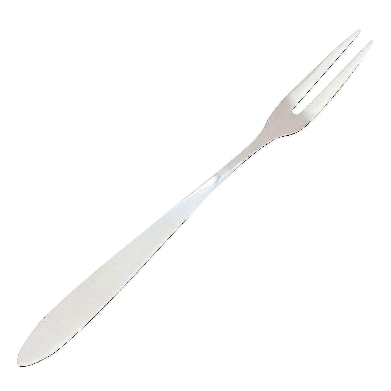 20 Stainless Steel Fruit Forks Fruit Sign Fruit Small Fork Two Tooth Snack Fork