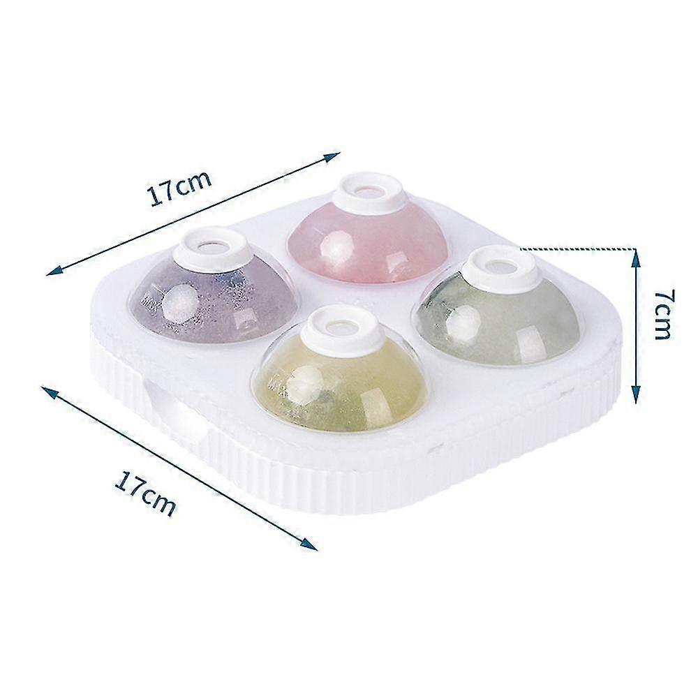 Ice Ball Molds -  Ice Barware Tool Set - 2 Ball Capacity Mold