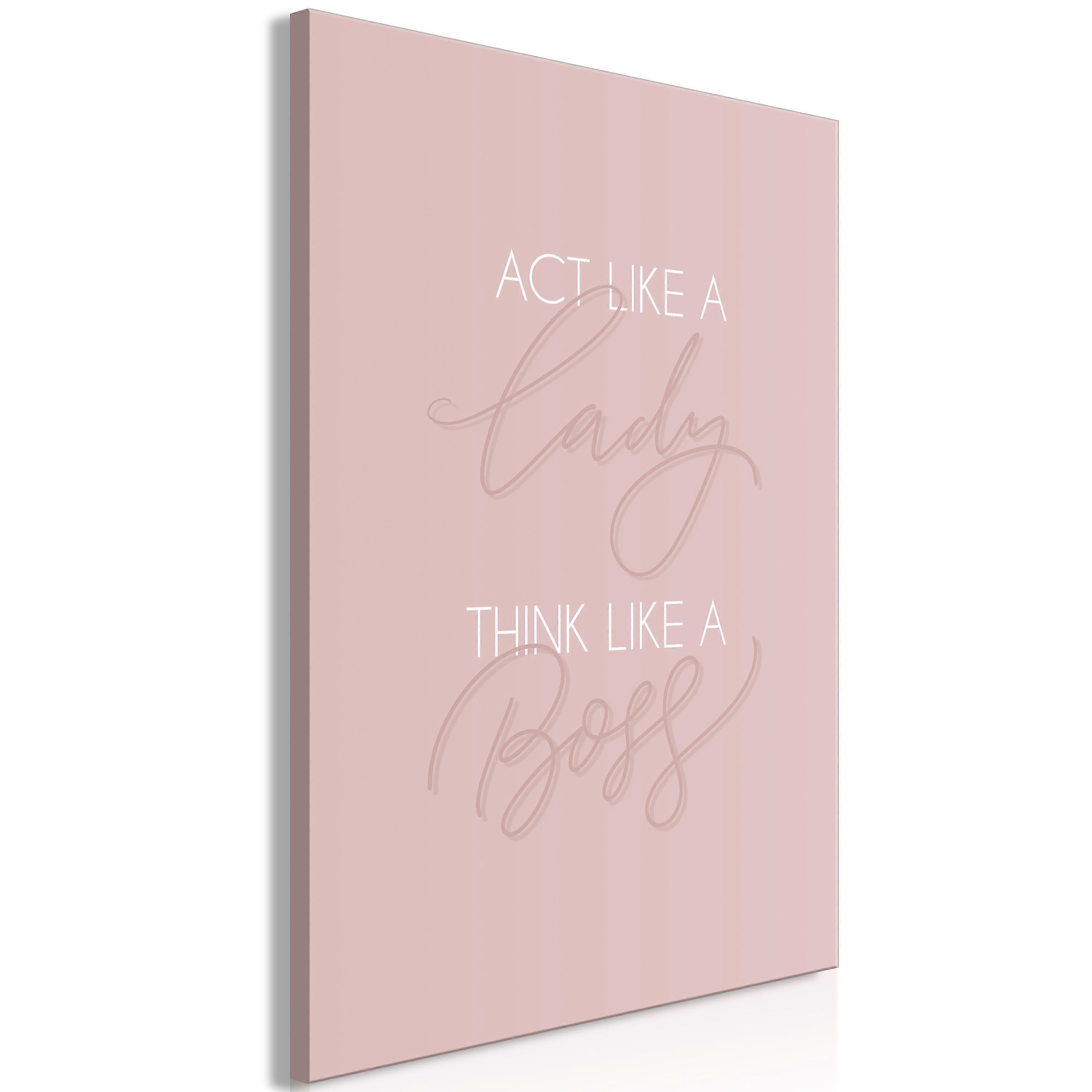 Impression sur toile - Message du matin (1 partie) Vertical