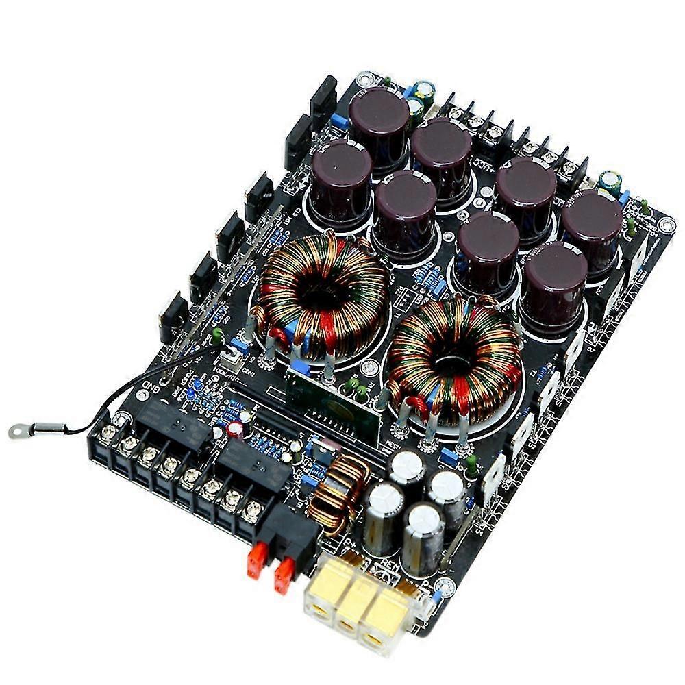 500w 12v Car Dual Output Booster Board Power Amplifier Board Module Strengthen Speaker Protection Circuit Module