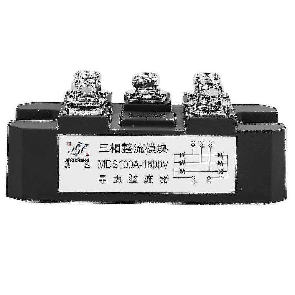 Mds-100a 1600v 5 Terminals 3 Phase Full Wave Diode Module Bridge Rectifier