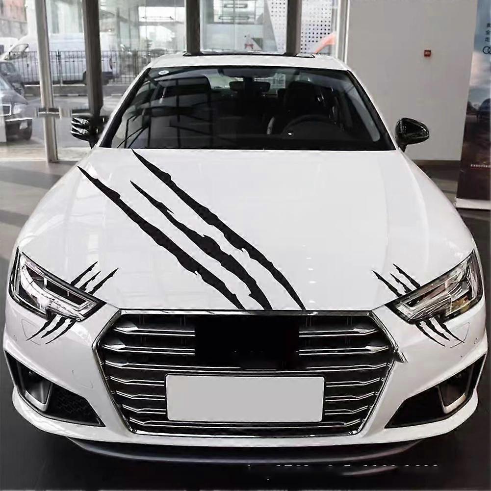 Auto Reflective Headlight Stickers Scratch Stripe Claw Vinyl