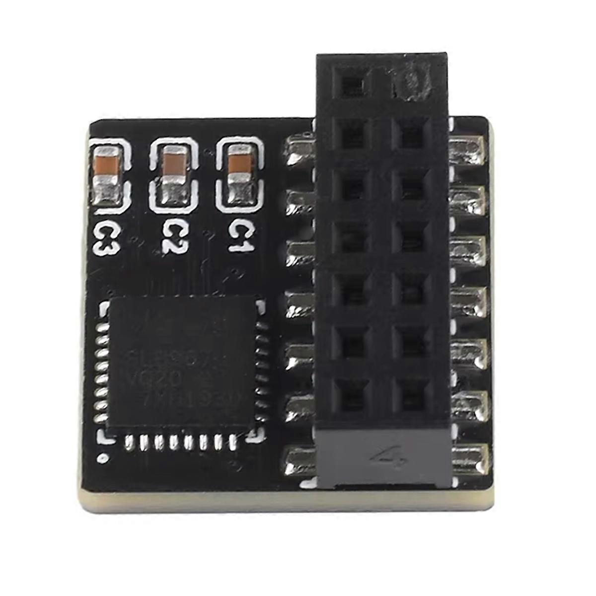 TPM 2.0 SPI Parallel Encryption Safety Module 14 Pin SPI Remote Card Board Encryption Security Boar