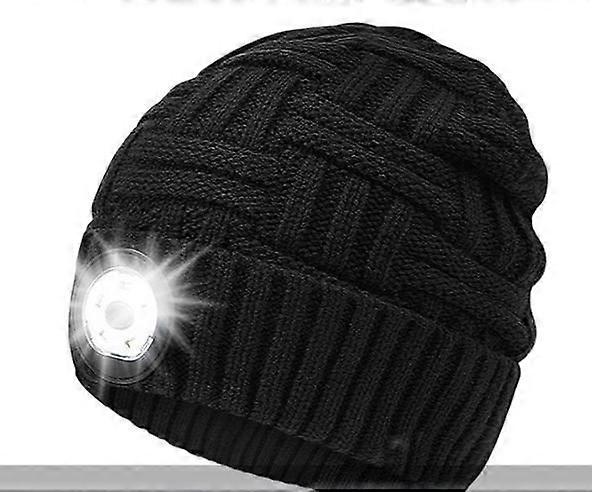 LED Beanie Hat with Light - Headlamp Cap Stocking Stuffer Gift fast