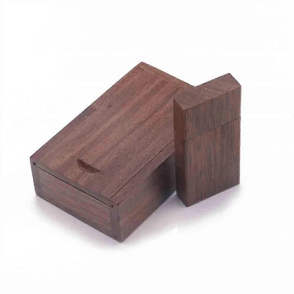 Usb Flash Drive 16gb Memory Stick U Disk External Storage Memory Portable Wooden Flash Drive With B