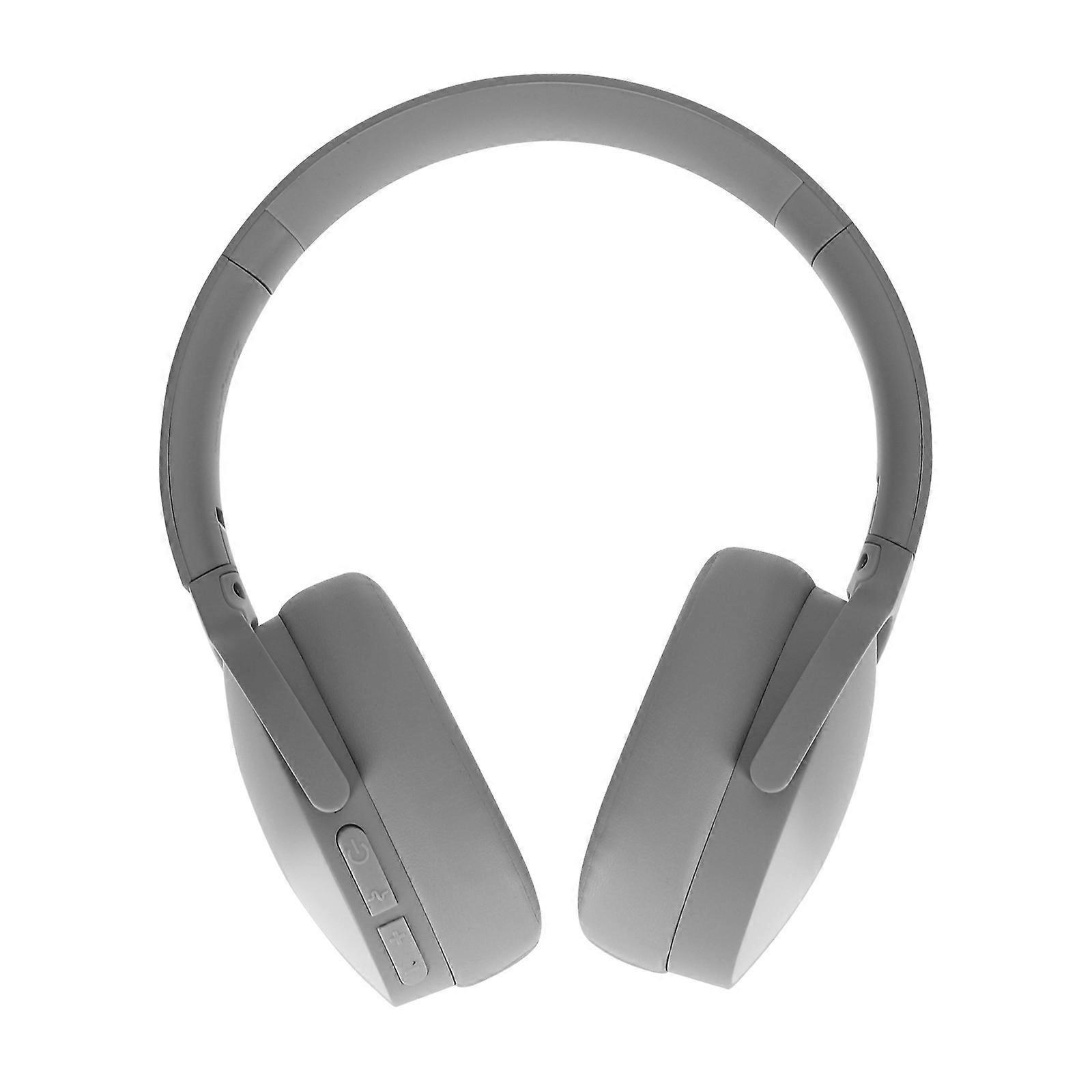 Bluetooth Noise-Canceling Headset with Microphone, Grey