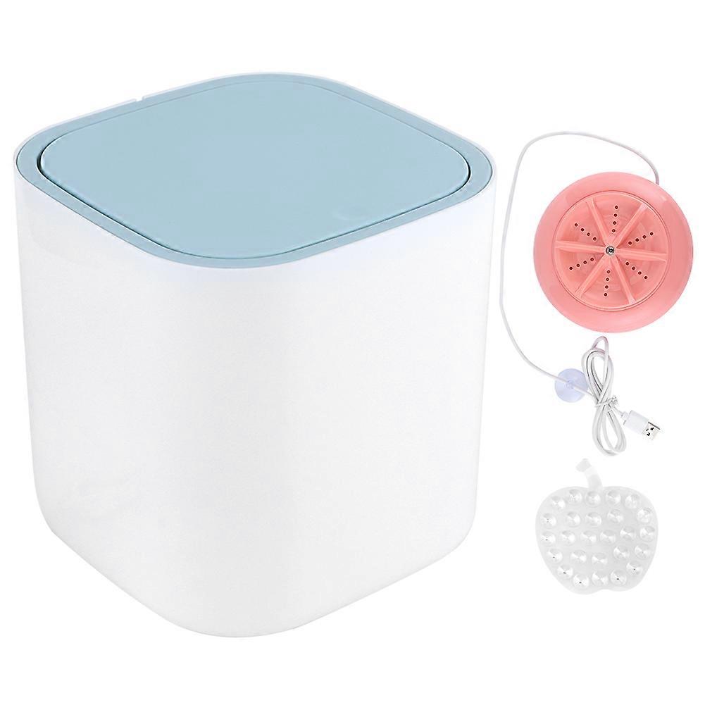 Mini Clothes Washer Desktop USB Portable 3.8L DC5V Underwear Washing Machine Compact Laundry Device