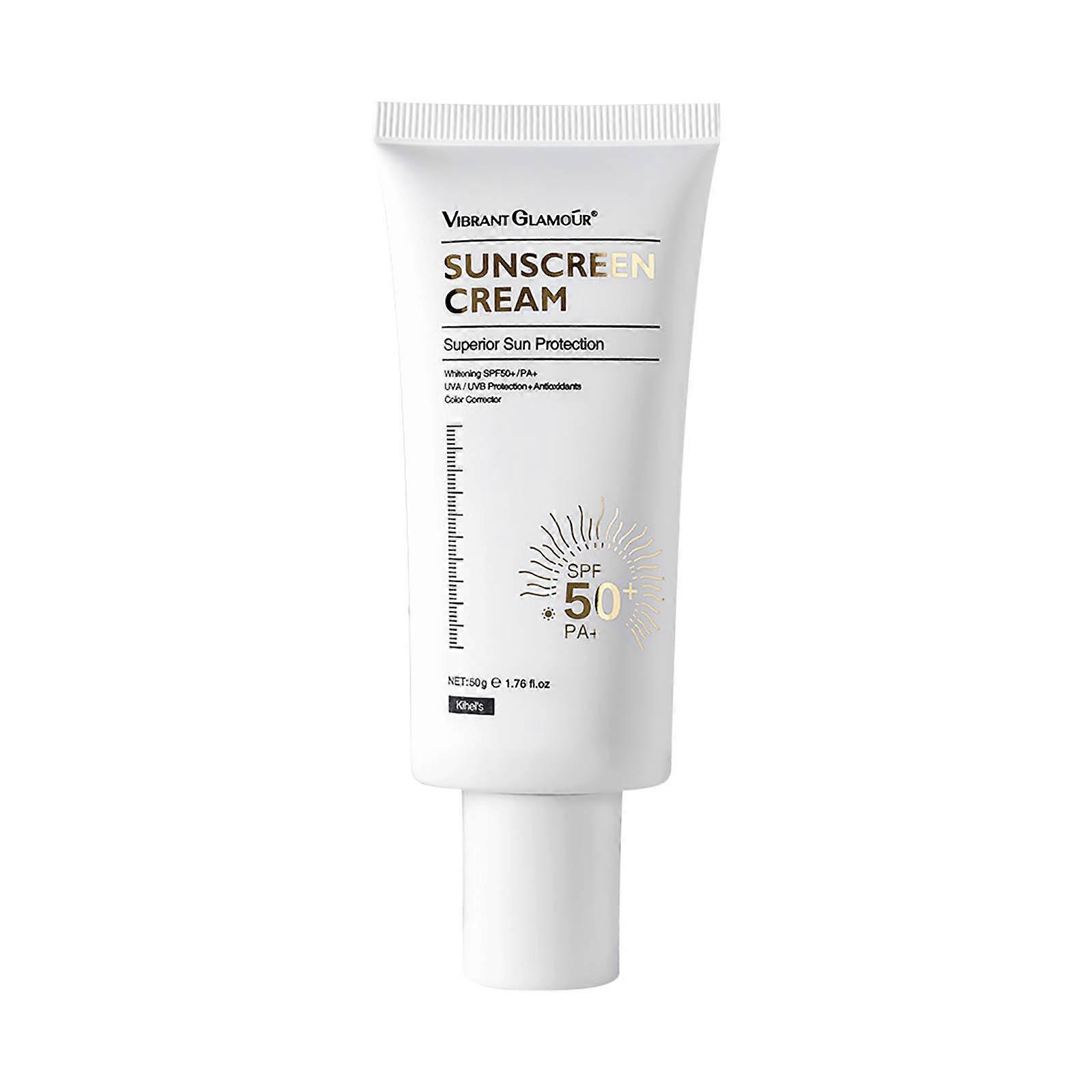 Sunscreen Is Refreshing Non Greasy Brightening Protective Cream Wu643