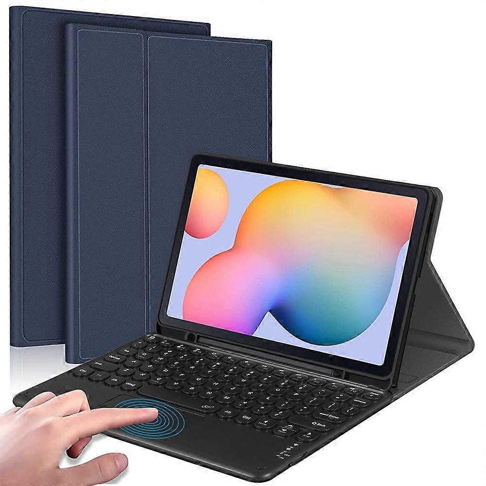 Compatible with Samsung Galaxy Tab S9+ / S9 FE+ Detachable Bluetooth-compatible Touchpad Keyboard Co