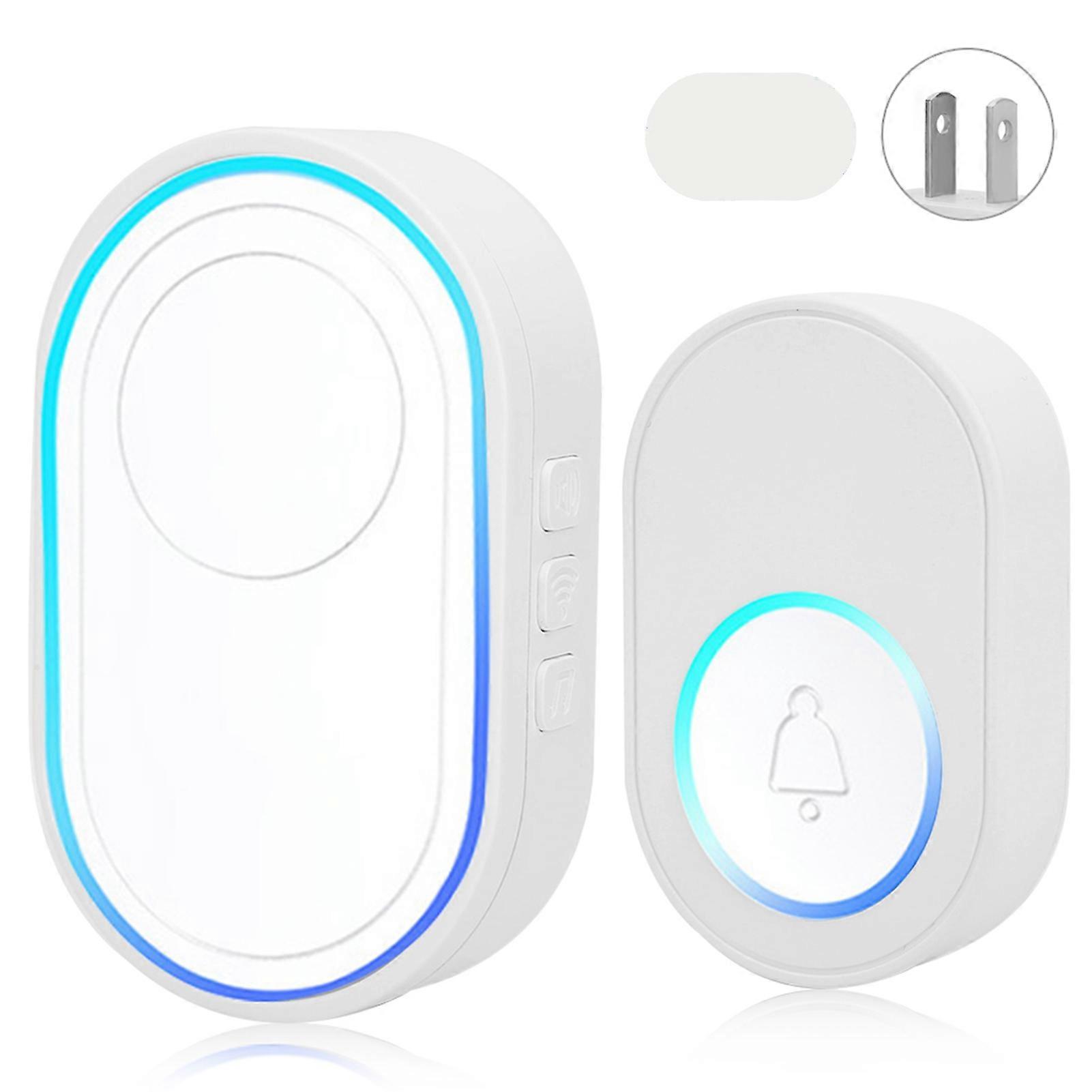Wireless Doorbell with 58 Chimes, 5-Year Battery, and 300m Range for Enhanced Security