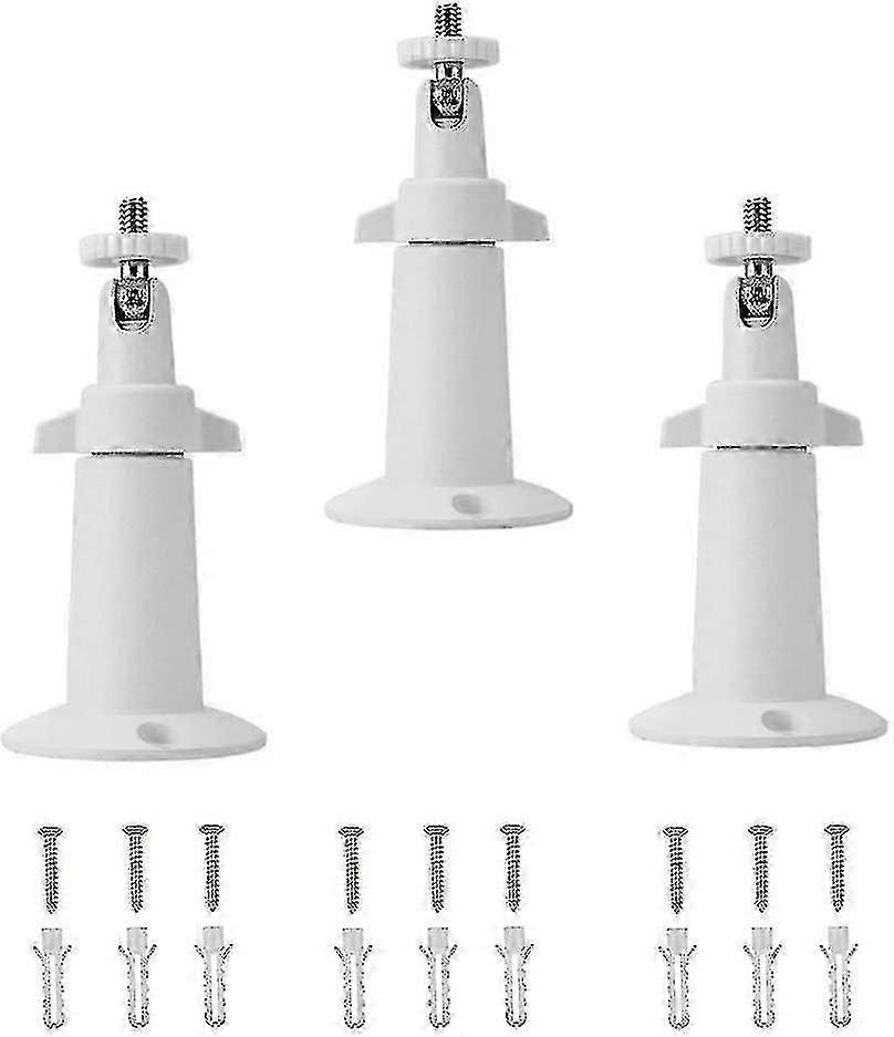 3x حامل حائط معدني خارجي ل Arlo Pro 2 ، Arlo Pro ، Arlo ، كاميرا مراقبة Arlo Go ، حامل سقف قابل للتعديل 360