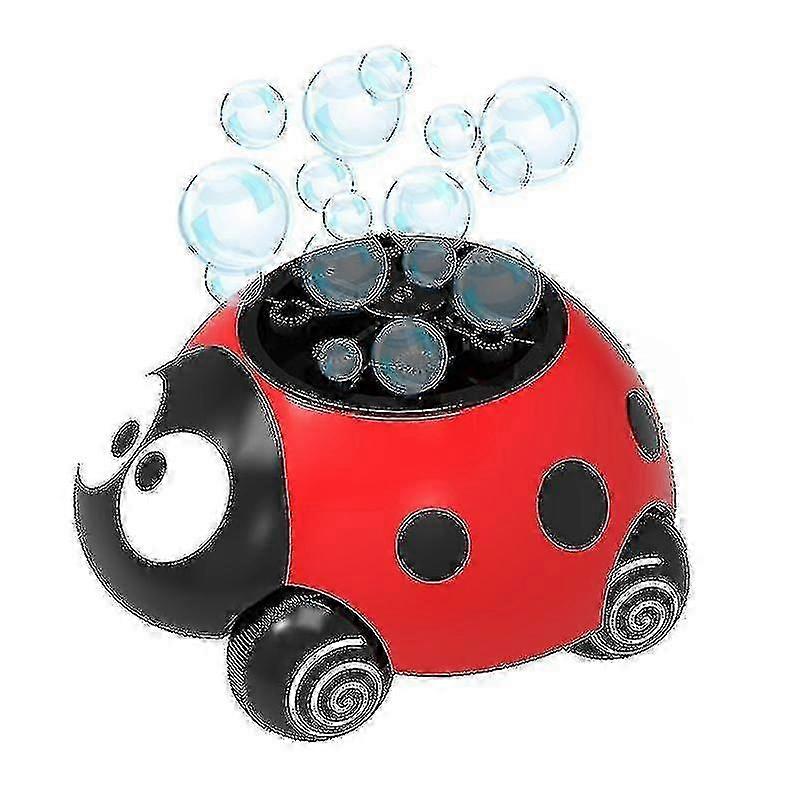 Ladybug Bubble Machine (red) 3000+ Bubble Per Minute Banmo