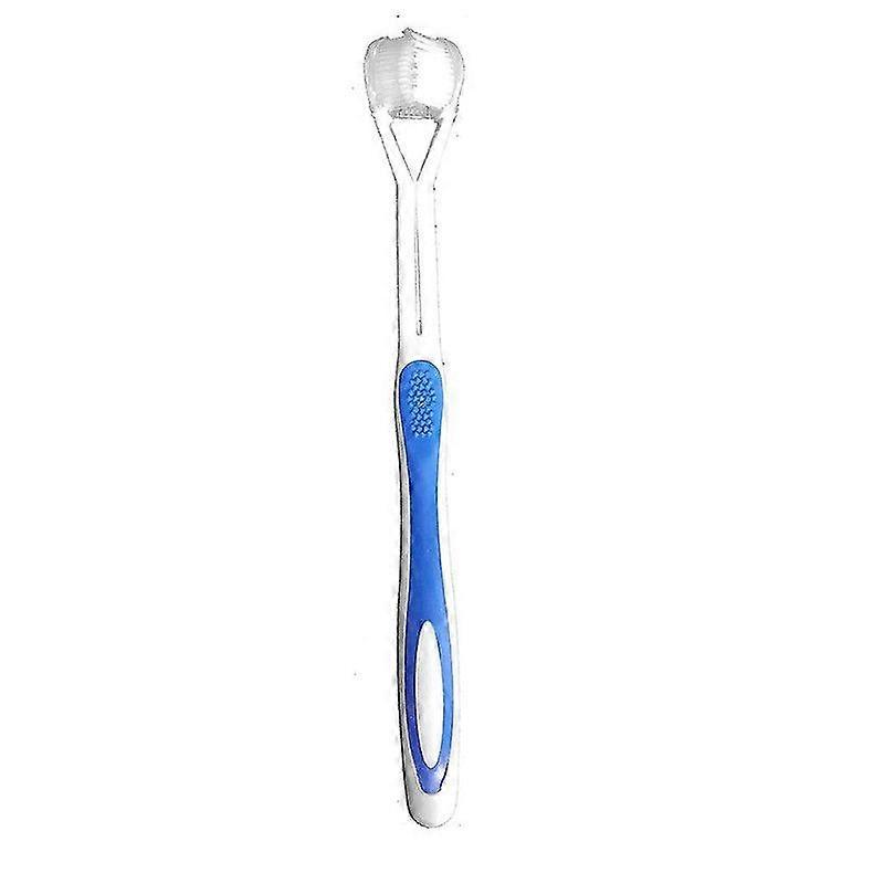 Special Needs 3 Sided Toothbrush 360 Surround Toothbrush Complete Coverage Adult