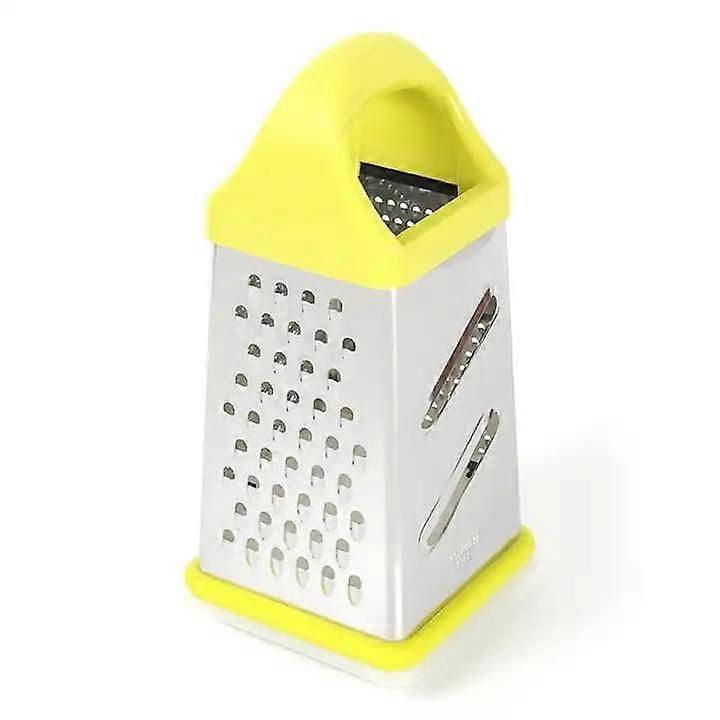 Stainless steel box grated cheese, 4 -sided XL cheese and vegetable grated, slicing, shredding