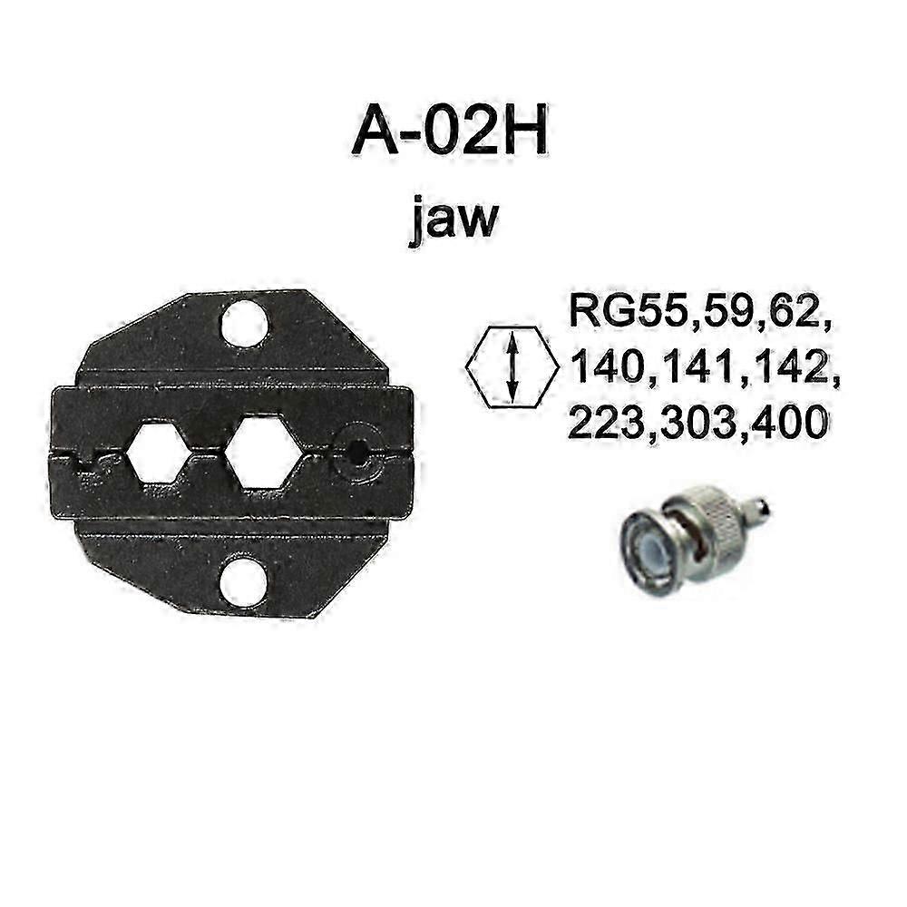 For A05H A02H2 A12 A02H Die Sets Be compatible with HS HS-05H FSE-05H AM-10 EM-6B1 EM-6B2 CRIMPING PILER Crimping machine one set modules jaws