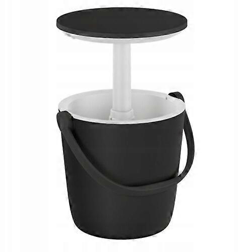 KETER Go Bar Refrigerator Mini Portable Graphite
