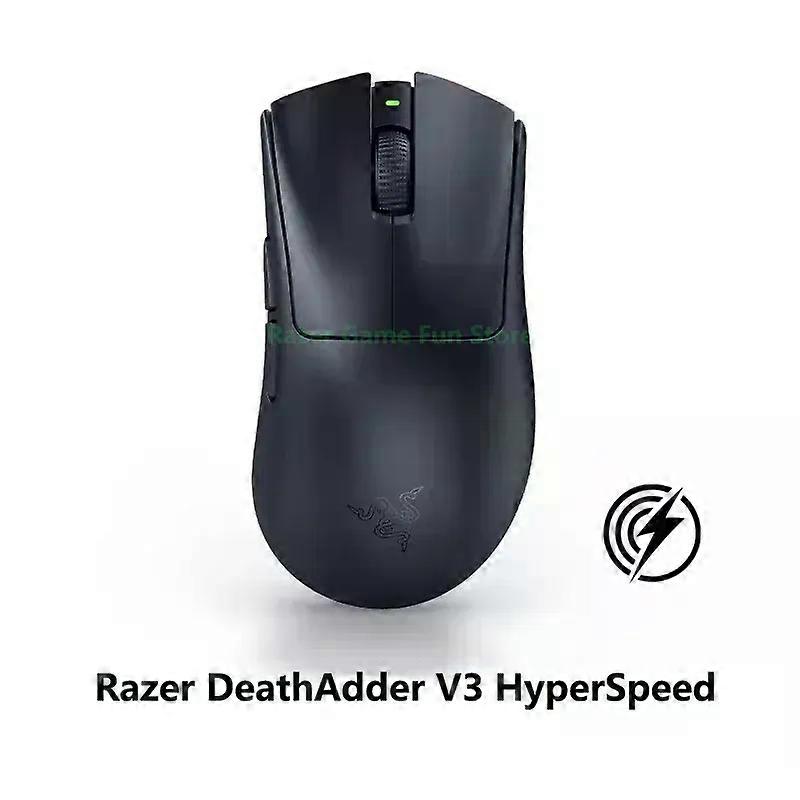 Original Razer DeathAdder V3 HyperSpeed Wireless Ergonomic Esports Mouse - 55 g Ultra-Lightweight Design Smooth-Touch Texture