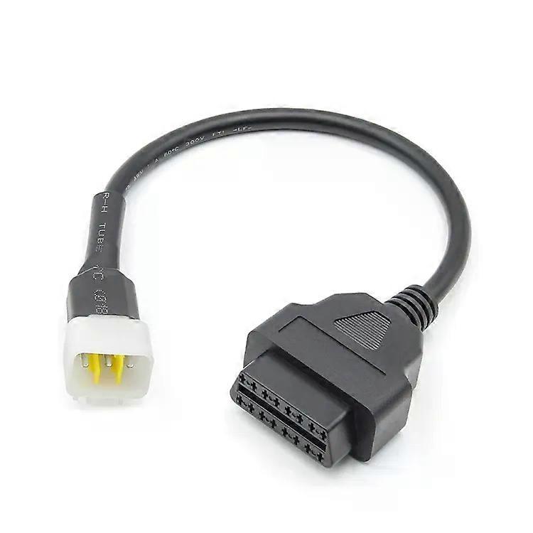 Motorcycle OBD Connector Cable-Delphi 6PIN Female Adapter