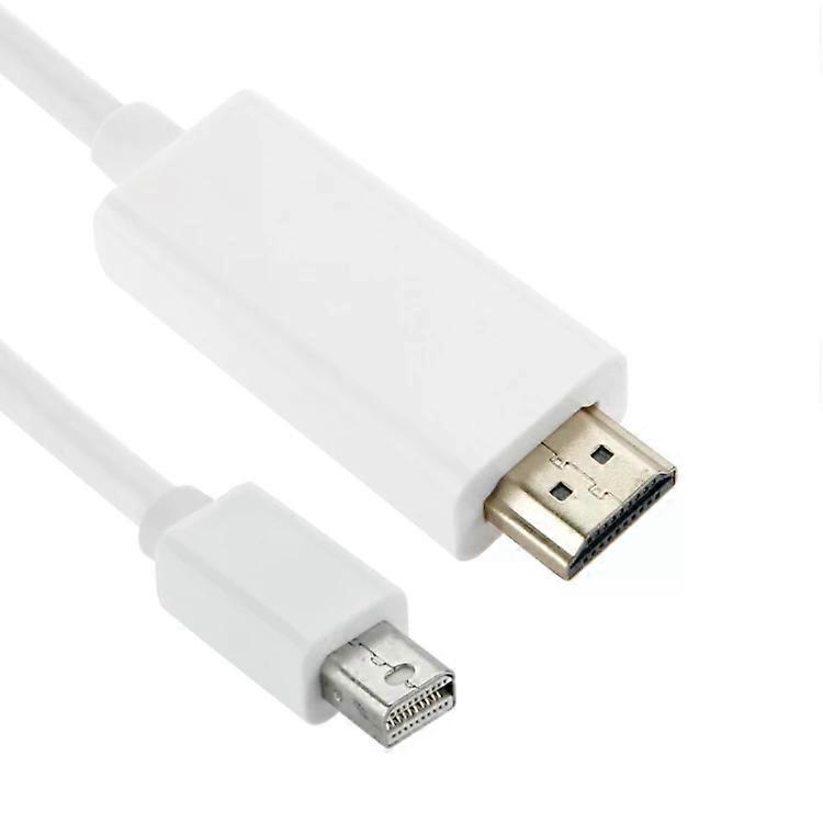 Mini DisplayPort 转 HDMI 电缆 - 1.5m 公头连接器