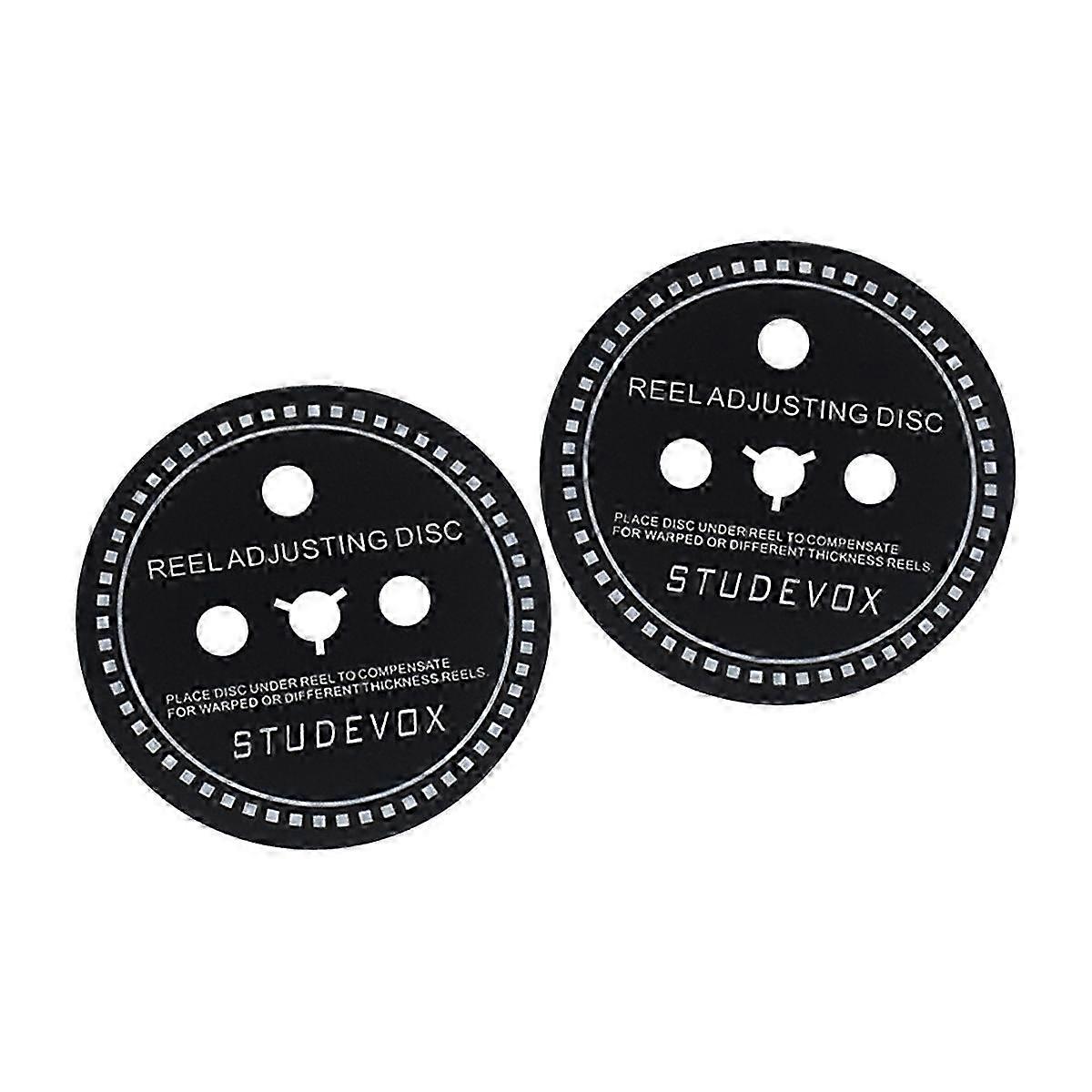 2PCS NAB Hub Adapter Spacer Spacer for Reel to Reel Tape Recorders