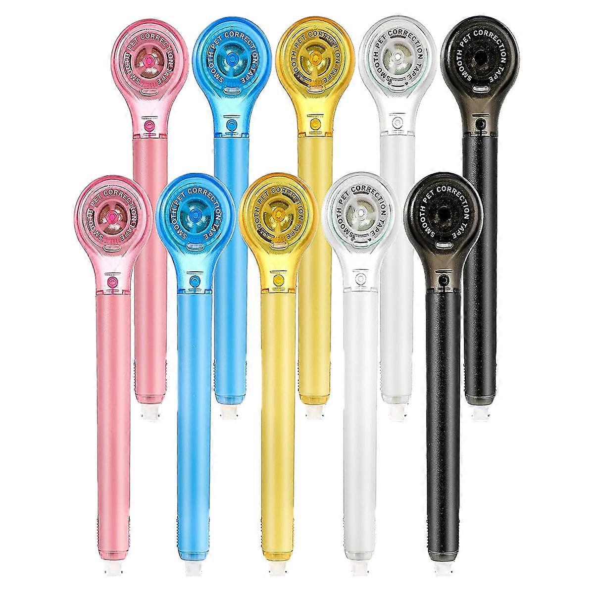 Correction Tool Set, Ergonomic Pen Design, White Out Tape