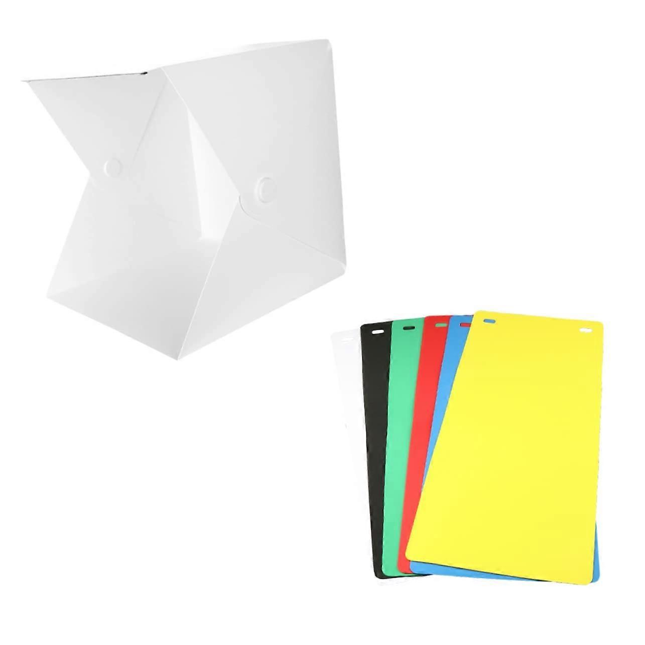 6 LED Lightbox Tent Studio Mini Photo Studio Box for Jewelry and Toy Photography, Portable, Foldable, Easy Setup