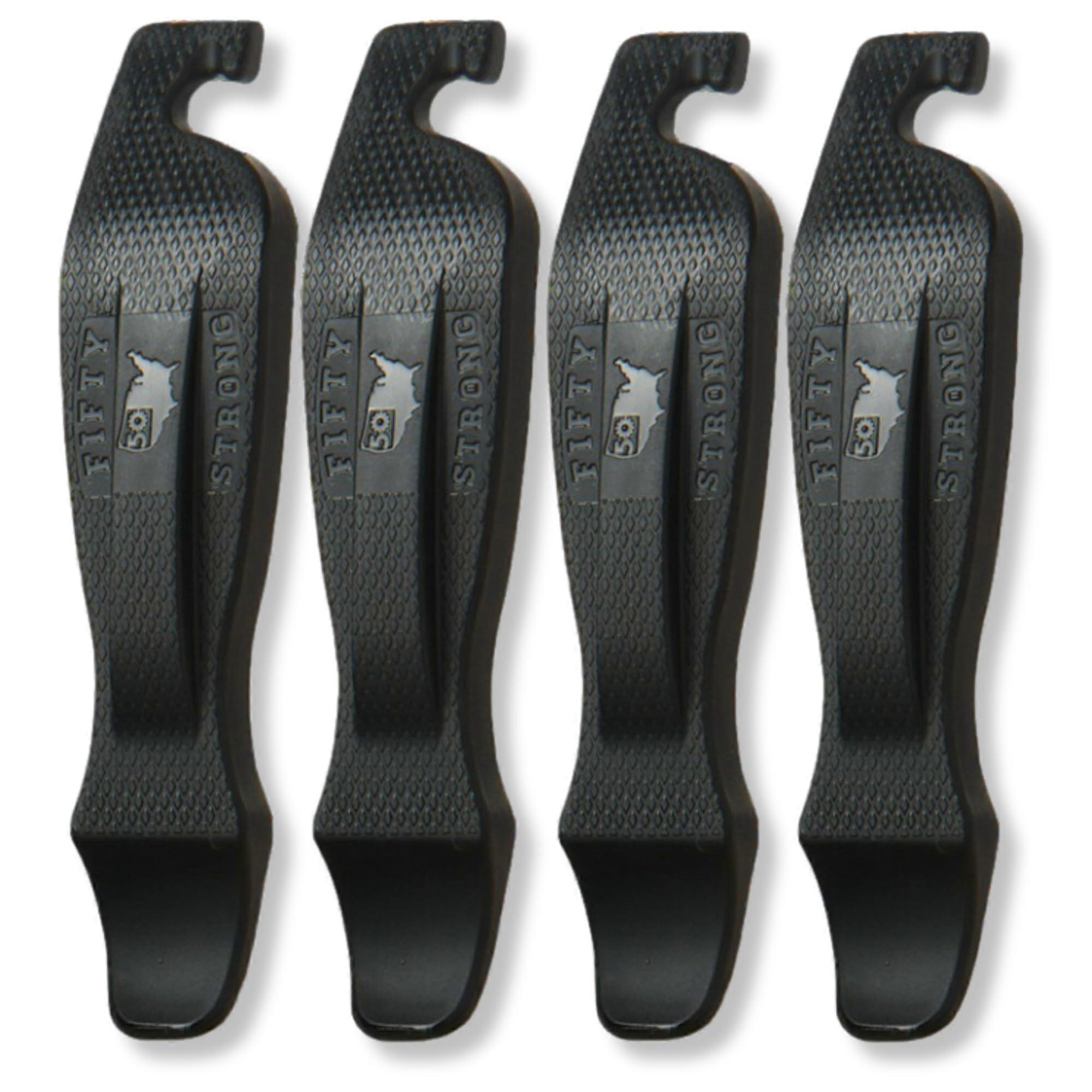 50 powerful bicycle tire arms-Kolay grip design with 4 ultra-strike rubber spoon set-in the US-US-US-based bicycle repair vehicle black brand