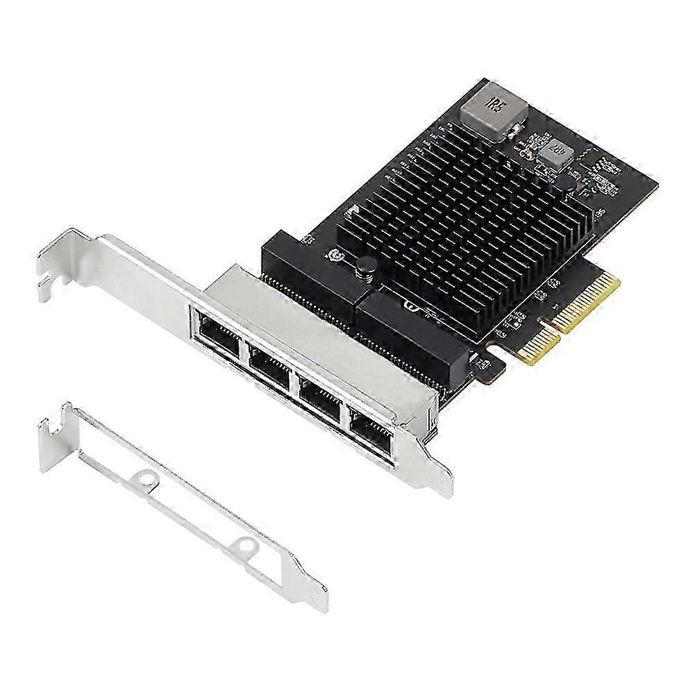 Scheda di rete per server LAN LAN Realtek 8125B RJ45 basata su chip 10/100/1000/2,5 Gbps con 4 porte