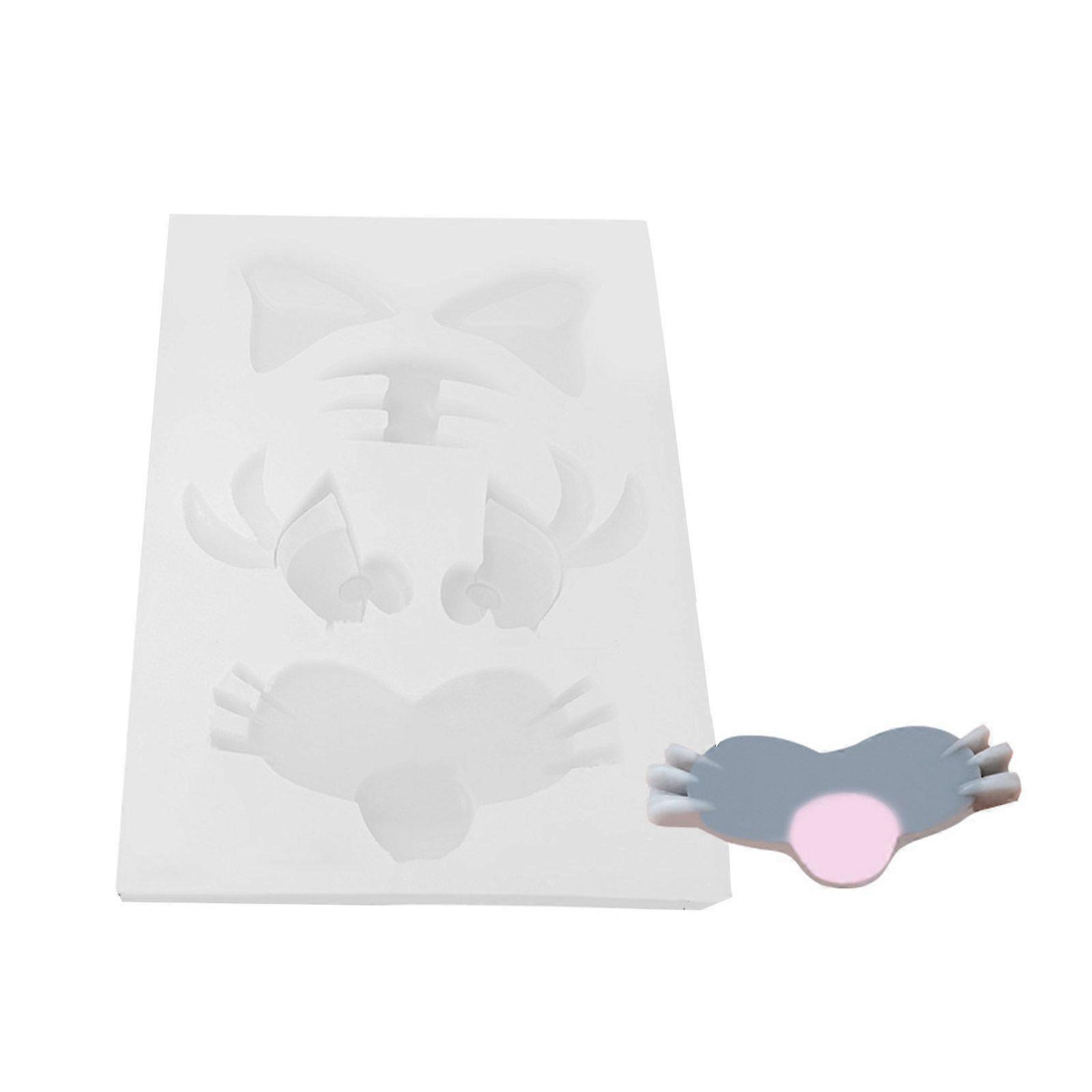 Cute Tiger Shape Ice Cube Tray Easy Release Silicone Mold Keep Drink Chilled