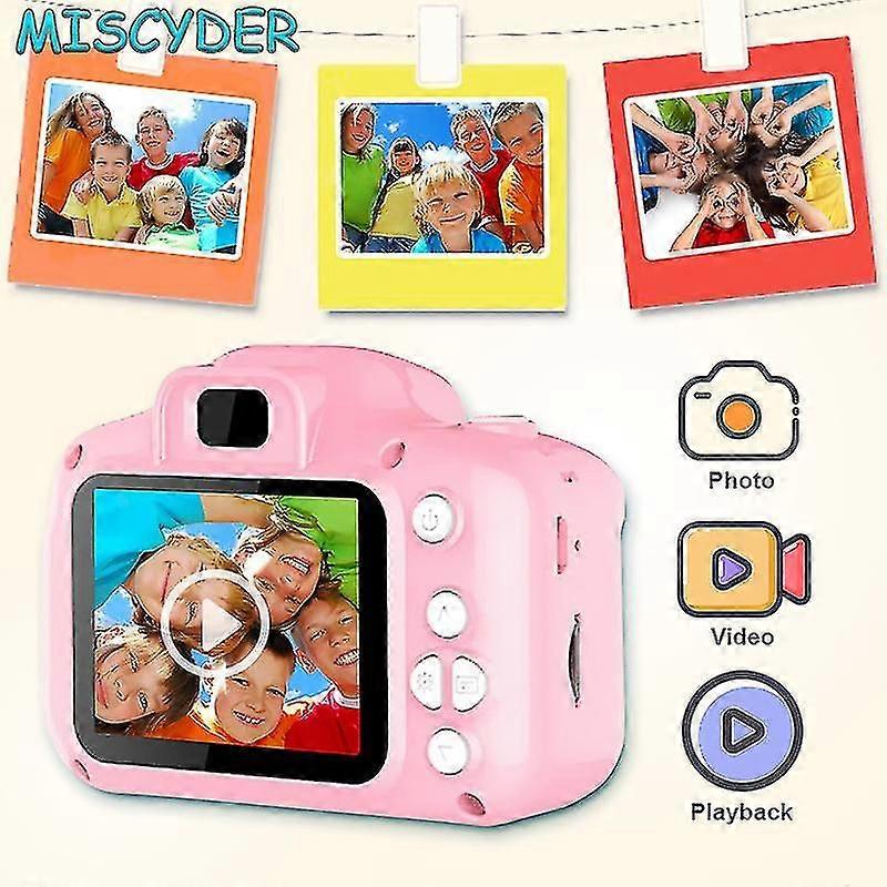 Mini Kids Photo Camera Hd Screen Digital Cameras Video Recorder Camcorder Toys Child Birthday Gift