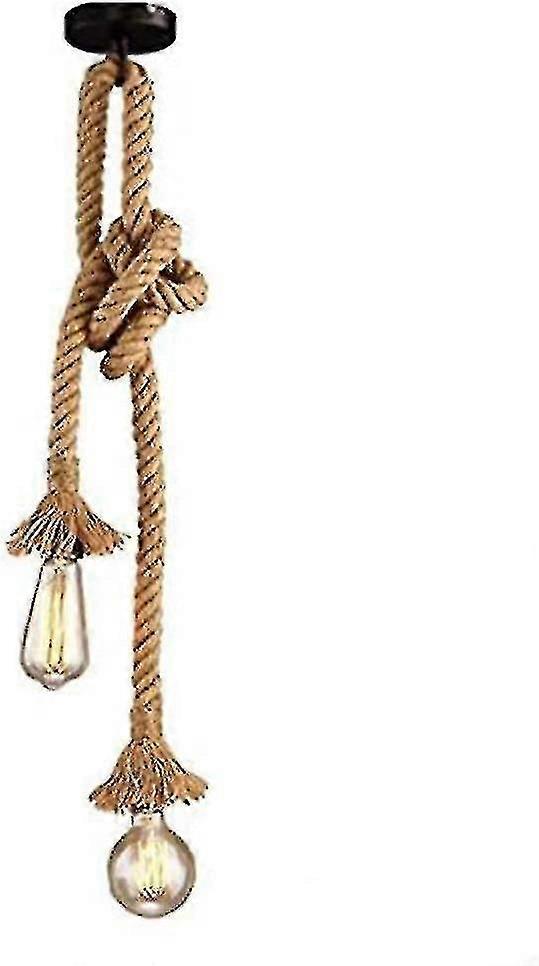 Hamptau 60cm Ac E27 Vintage Double Head lysekrone