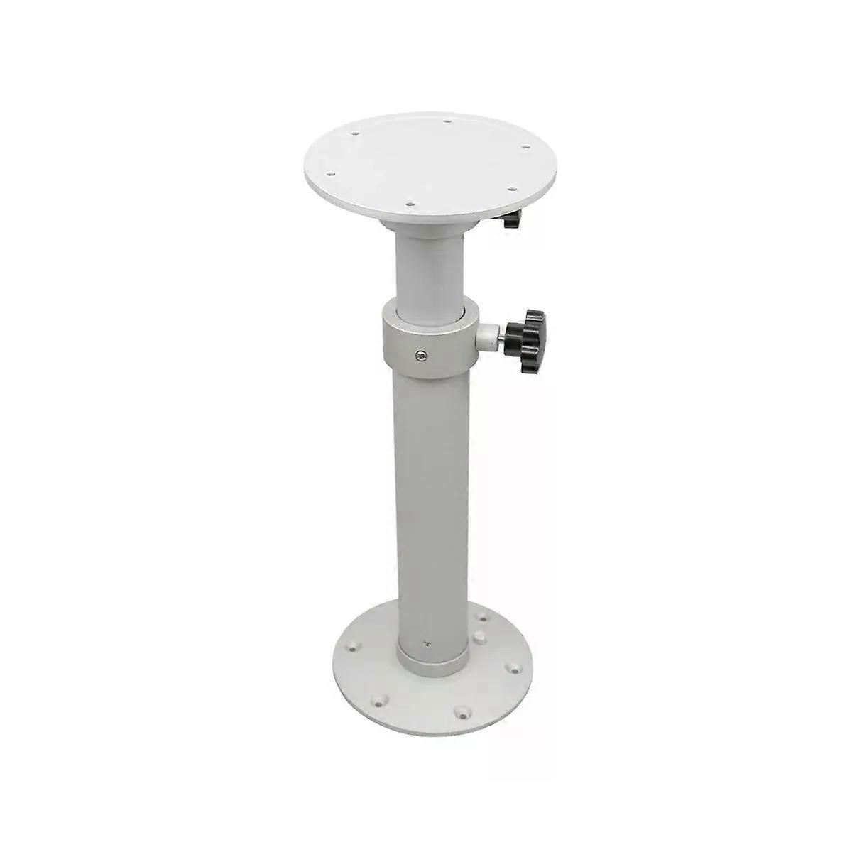 Adjustable Table Pedestal Detachable Table Base Stand Leg Base Mount -Frame Aluminum Alloy Table Base for RV Boat Yacht