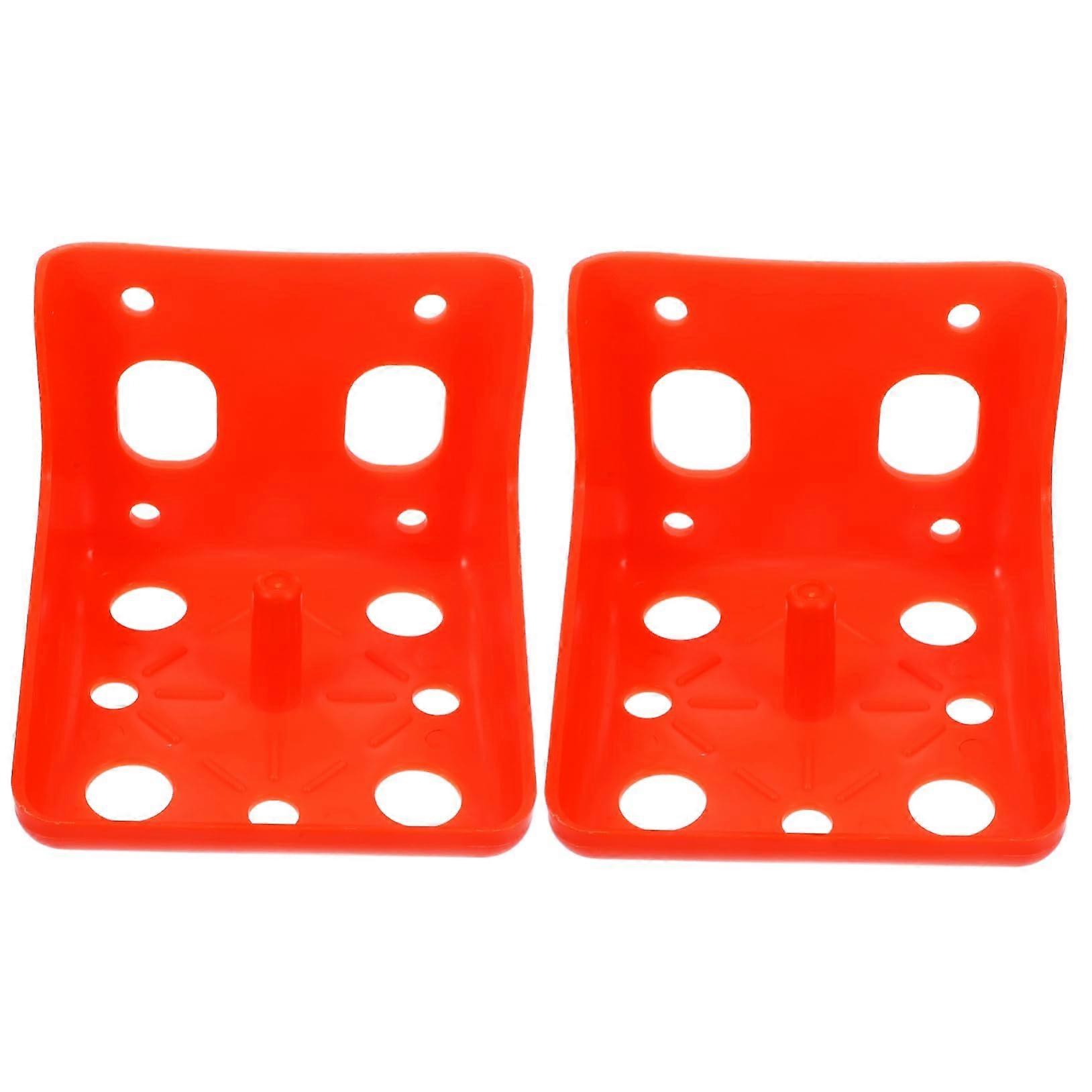 Livestock Supplies Cattle Sheep Lick Brick Box Plastic Feeding Container with 4 Fixed Positions for Livestock